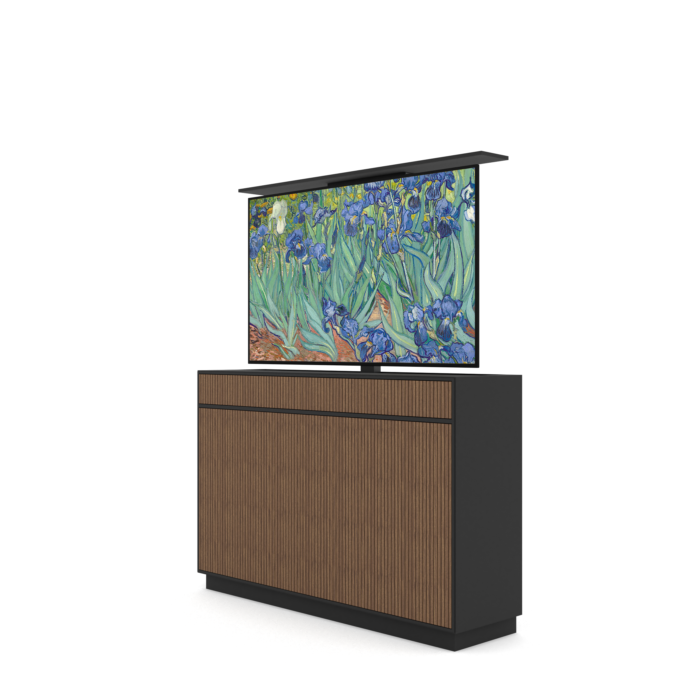TV LIFT LINE BW NEGRO 65" 165W x 44D x 108H