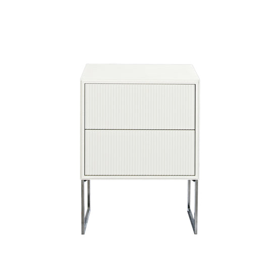 MESITA DE NOCHE LINE BLANCO 45W x 38F x 60H